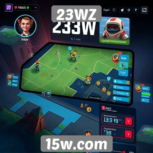 Exploração do design de interface do 23WZ